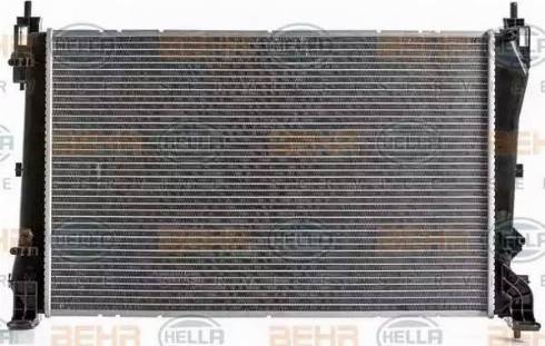 BEHR HELLA Service 8MK 376 900-131 - Radiator, engine cooling autospares.lv