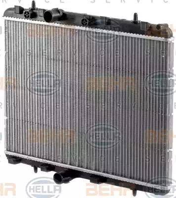 BEHR HELLA Service 8MK 376 900-311 - Radiator, engine cooling autospares.lv