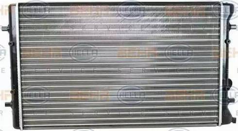 BEHR HELLA Service 8MK 376 888-784 - Radiator, engine cooling autospares.lv