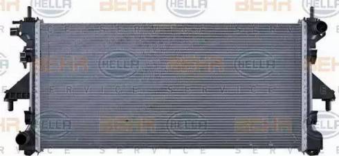 BEHR HELLA Service 8MK 376 745-101 - Radiator, engine cooling autospares.lv