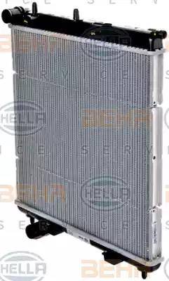 BEHR HELLA Service 8MK 376 754-471 - Radiator, engine cooling autospares.lv