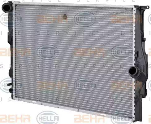 BEHR HELLA Service 8MK 376 754-041 - Radiator, engine cooling autospares.lv