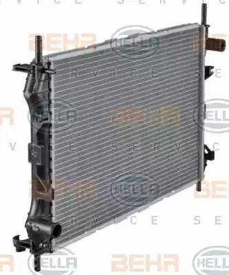 BEHR HELLA Service 8MK 376 755-281 - Radiator, engine cooling autospares.lv