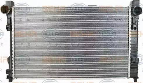 BEHR HELLA Service 8MK 376 769-751 - Radiator, engine cooling autospares.lv