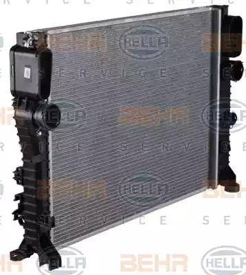 BEHR HELLA Service 8MK 376 769-781 - Radiator, engine cooling autospares.lv