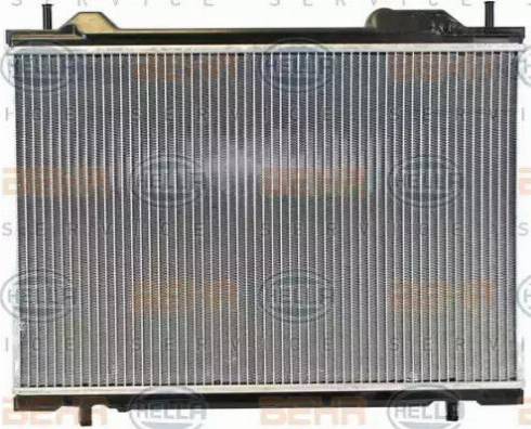 BEHR HELLA Service 8MK 376 767-551 - Radiator, engine cooling autospares.lv