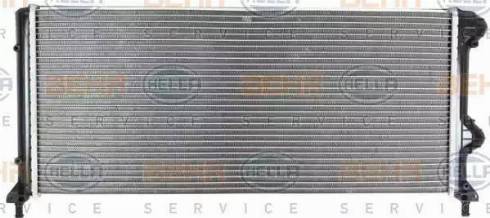 BEHR HELLA Service 8MK 376 767-701 - Radiator, engine cooling autospares.lv