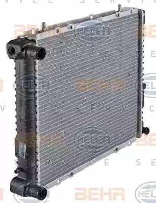 BEHR HELLA Service 8MK 376 706-514 - Radiator, engine cooling autospares.lv