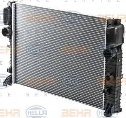 BEHR HELLA Service 8MK 376 700-591 - Radiator, engine cooling autospares.lv