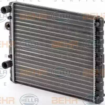 BEHR HELLA Service 8MK 376 700-691 - Radiator, engine cooling autospares.lv