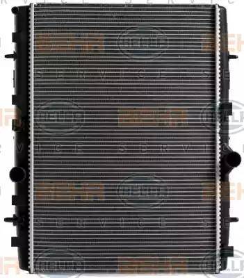 BEHR HELLA Service 8MK 376 700-231 - Radiator, engine cooling autospares.lv