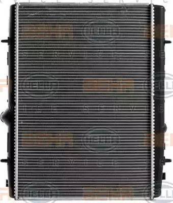 BEHR HELLA Service 8MK 376 700-234 - Radiator, engine cooling autospares.lv