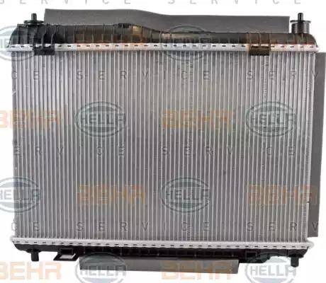 BEHR HELLA Service 8MK 376 701-641 - Radiator, engine cooling autospares.lv