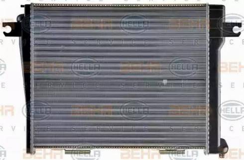 BEHR HELLA Service 8MK 376 714-021 - Radiator, engine cooling autospares.lv