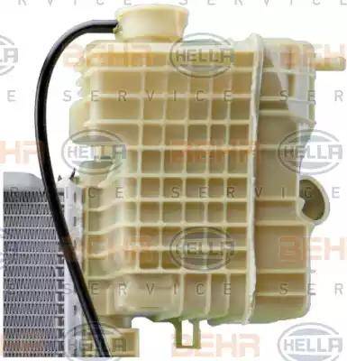 BEHR HELLA Service 8MK 376 714-301 - Radiator, engine cooling autospares.lv