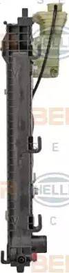 BEHR HELLA Service 8MK 376 714-311 - Radiator, engine cooling autospares.lv