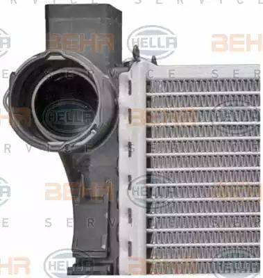 BEHR HELLA Service 8MK 376 714-331 - Radiator, engine cooling autospares.lv