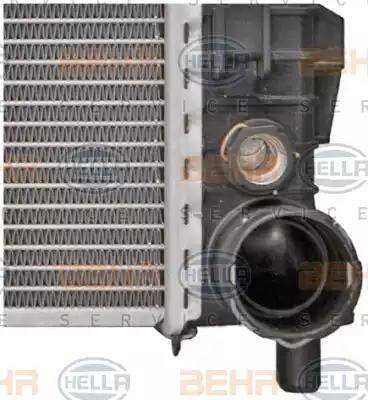 BEHR HELLA Service 8MK 376 714-331 - Radiator, engine cooling autospares.lv