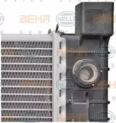 BEHR HELLA Service 8MK 376 714-331 - Radiator, engine cooling autospares.lv