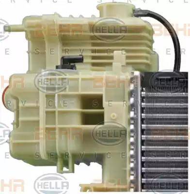 BEHR HELLA Service 8MK 376 714-321 - Radiator, engine cooling autospares.lv