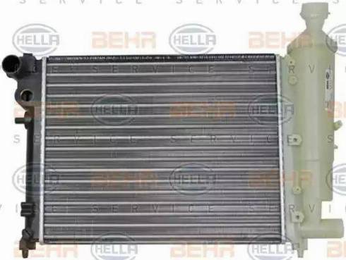 BEHR HELLA Service 8MK 376 716-481 - Radiator, engine cooling autospares.lv