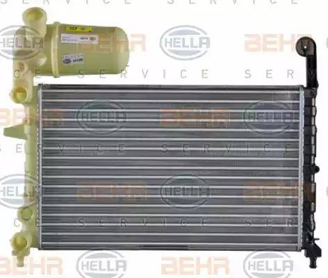 BEHR HELLA Service 8MK 376 716-121 - Radiator, engine cooling autospares.lv