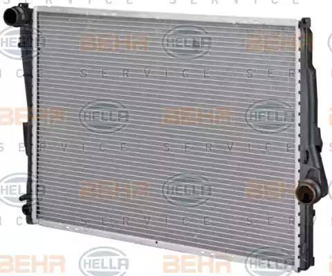 BEHR HELLA Service 8MK 376 716-261 - Radiator, engine cooling autospares.lv