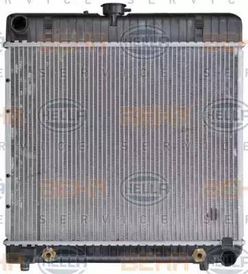 BEHR HELLA Service 8MK 376 710-531 - Radiator, engine cooling autospares.lv