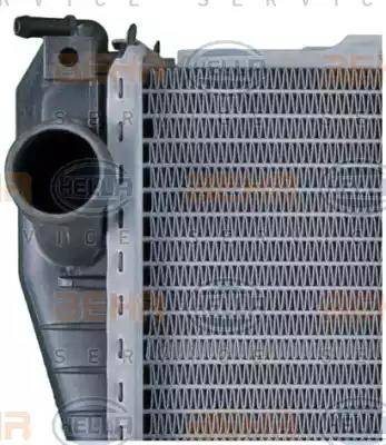 BEHR HELLA Service 8MK 376 710-301 - Radiator, engine cooling autospares.lv