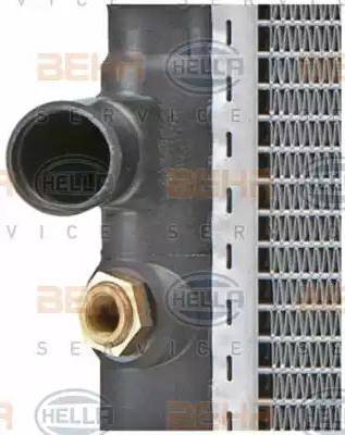 BEHR HELLA Service 8MK 376 710-331 - Radiator, engine cooling autospares.lv