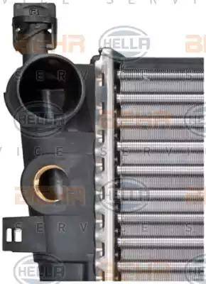 BEHR HELLA Service 8MK 376 710-261 - Radiator, engine cooling autospares.lv