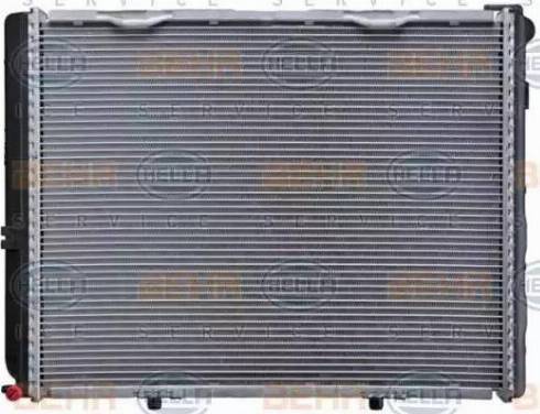 BEHR HELLA Service 8MK 376 711-101 - Radiator, engine cooling autospares.lv