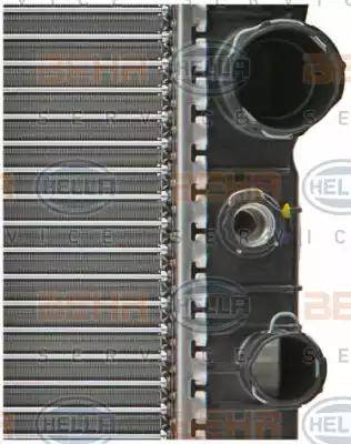 BEHR HELLA Service 8MK 376 718-011 - Radiator, engine cooling autospares.lv