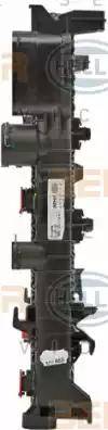 BEHR HELLA Service 8MK 376 718-011 - Radiator, engine cooling autospares.lv