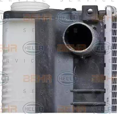 BEHR HELLA Service 8MK 376 713-121 - Radiator, engine cooling autospares.lv