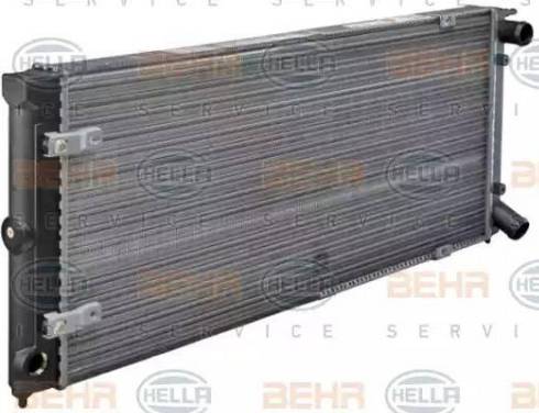 BEHR HELLA Service 8MK 376 713-311 - Radiator, engine cooling autospares.lv