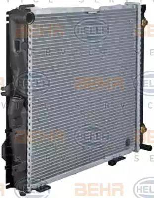 BEHR HELLA Service 8MK 376 713-291 - Radiator, engine cooling autospares.lv