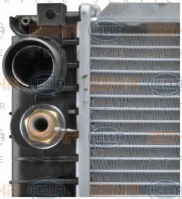 BEHR HELLA Service 8MK 376 713-254 - Radiator, engine cooling autospares.lv