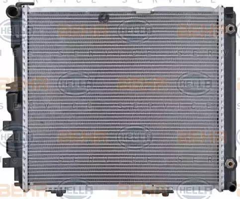 BEHR HELLA Service 8MK 376 712-421 - Radiator, engine cooling autospares.lv