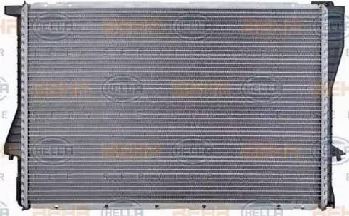 BEHR HELLA Service 8MK 376 712-511 - Radiator, engine cooling autospares.lv