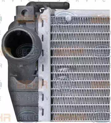 BEHR HELLA Service 8MK 376 712-511 - Radiator, engine cooling autospares.lv