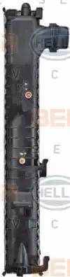 BEHR HELLA Service 8MK 376 712-511 - Radiator, engine cooling autospares.lv