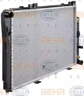 BEHR HELLA Service 8MK 376 712-024 - Radiator, engine cooling autospares.lv