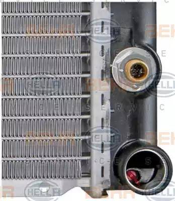 BEHR HELLA Service 8MK 376 712-291 - Radiator, engine cooling autospares.lv