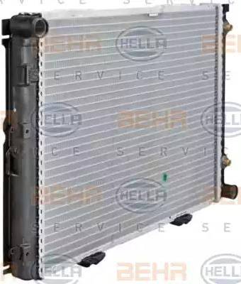 BEHR HELLA Service 8MK 376 712-291 - Radiator, engine cooling autospares.lv