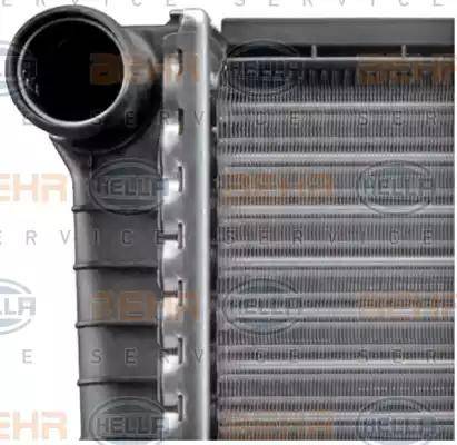 BEHR HELLA Service 8MK 376 712-741 - Radiator, engine cooling autospares.lv