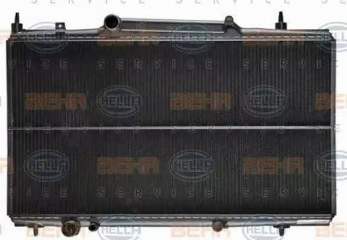 BEHR HELLA Service 8MK 376 717-594 - Radiator, engine cooling autospares.lv