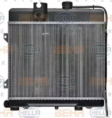 BEHR HELLA Service 8MK 376 717-191 - Radiator, engine cooling autospares.lv