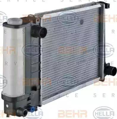 BEHR HELLA Service 8MK 376 717-221 - Radiator, engine cooling autospares.lv