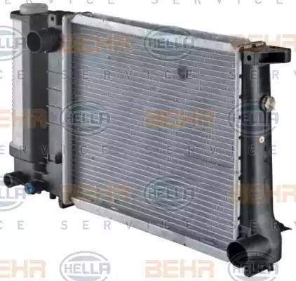 BEHR HELLA Service 8MK 376 717-224 - Radiator, engine cooling autospares.lv